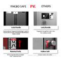 High quality fireproof luxury safe box with lock